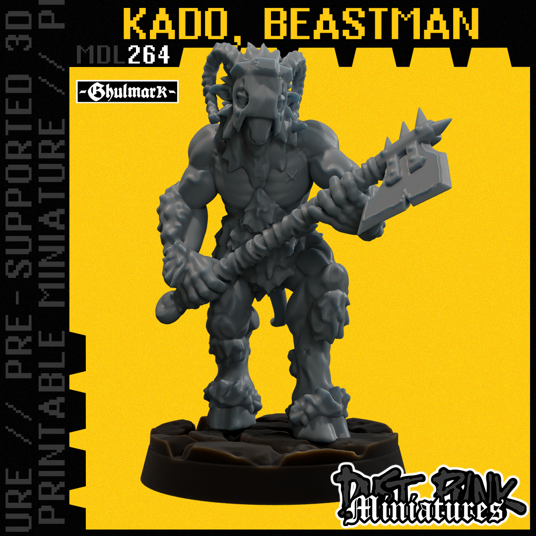 MDL264 KADO, BEASTMAN [PRE-SUPPORTED]